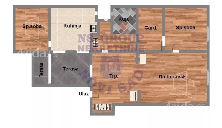 Trosoban stan | 4zida