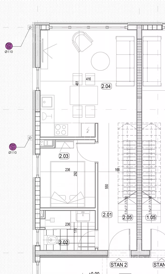 Troiposoban stan | 4zida