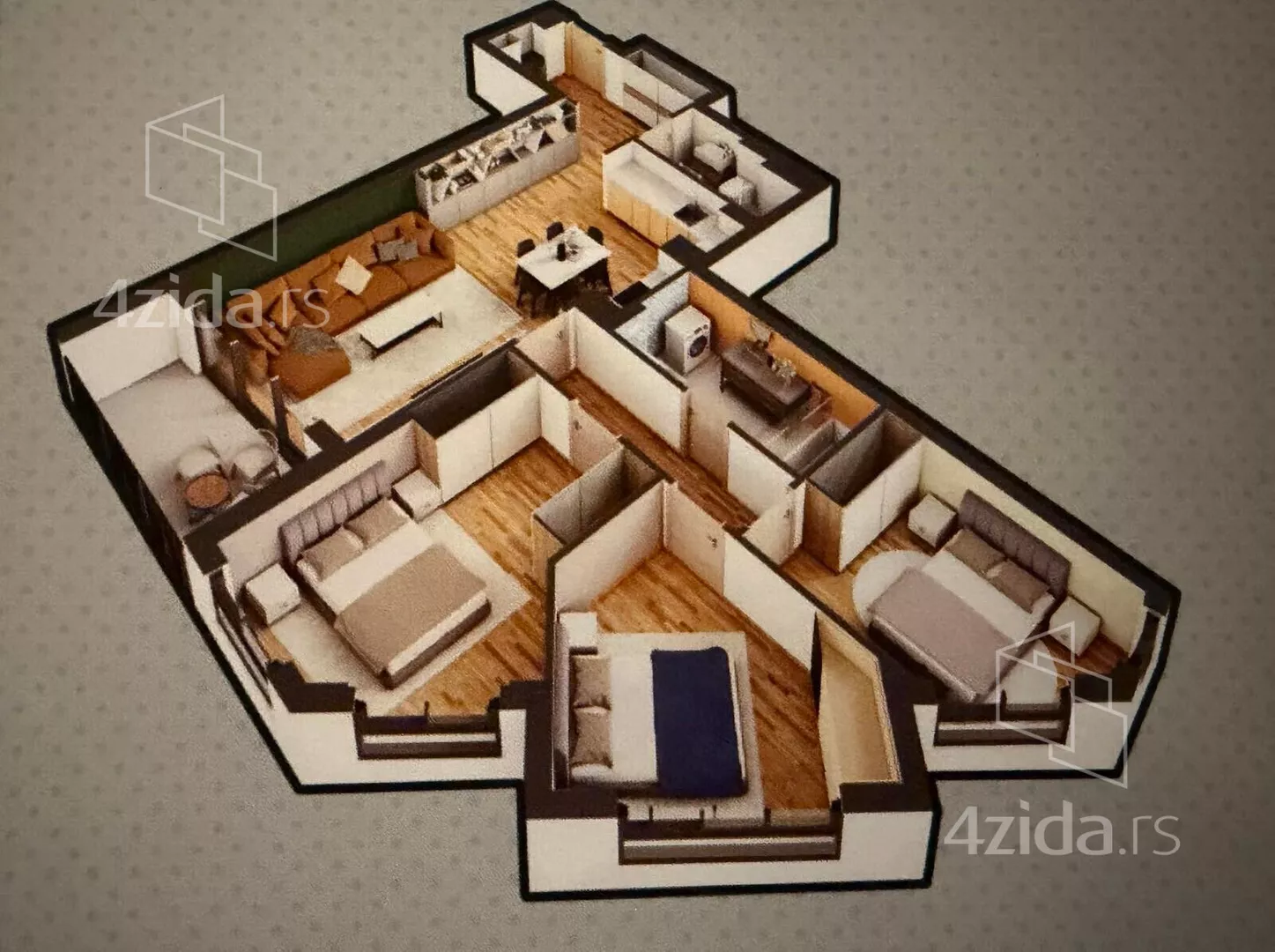 Četvorosoban stan | 4zida