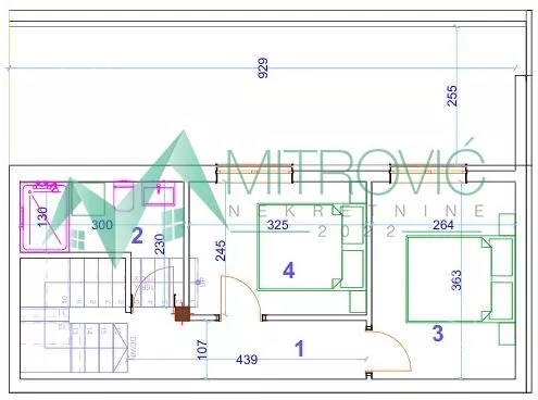 Troiposoban stan | 4zida