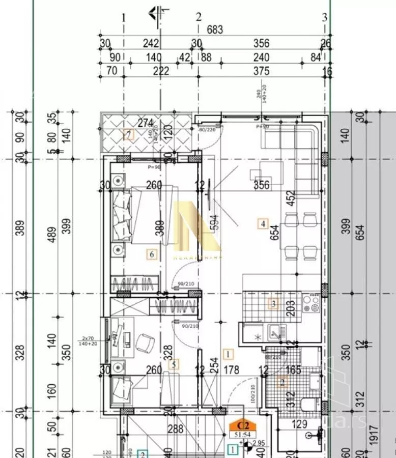 Dvoiposoban stan | 4zida
