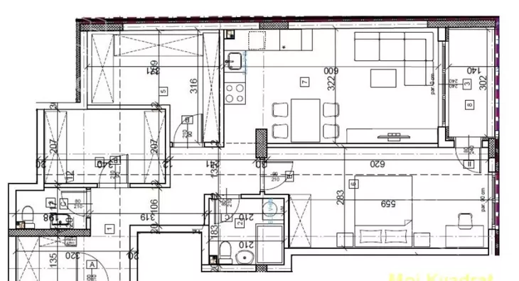 Trosoban stan | 4zida