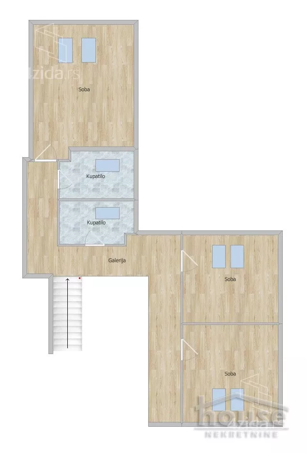 Sedmosoban stan | 4zida