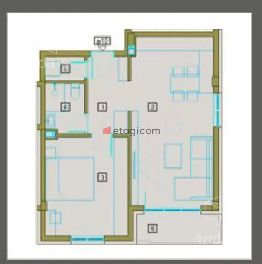 Dvosoban stan | 4zida