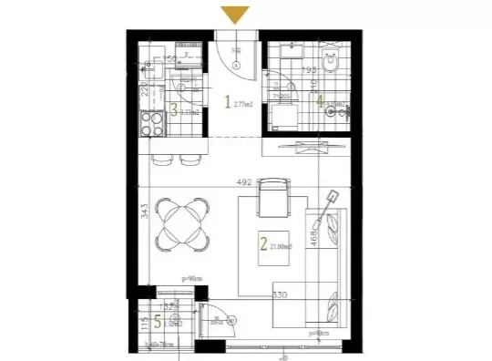 Jednosoban stan | 4zida