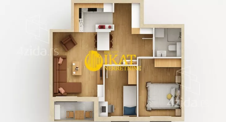 Trosoban stan | 4zida