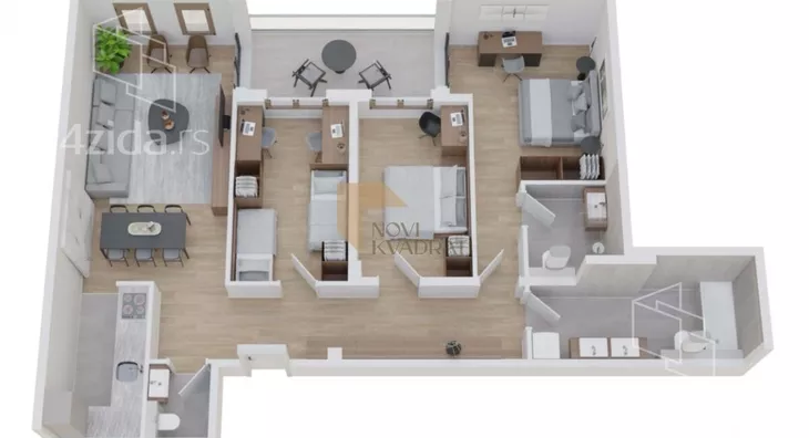 Četvorosoban stan | 4zida