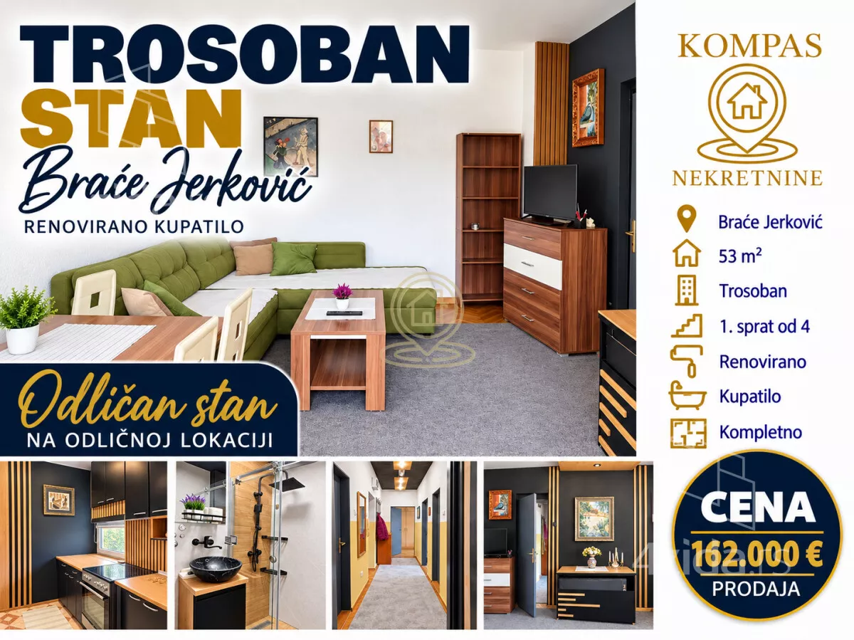 Trosoban stan | 4zida
