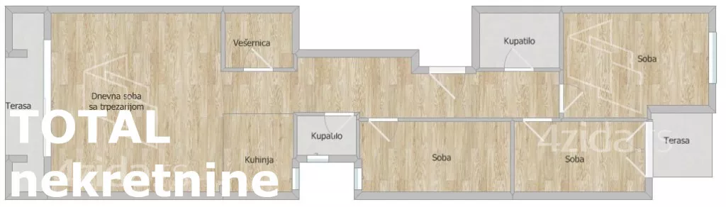 Četvorosoban stan | 4zida