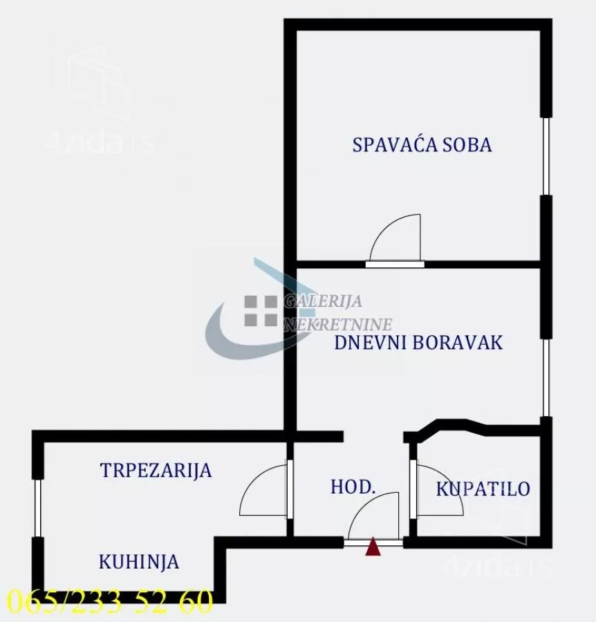 Dvosoban stan | 4zida