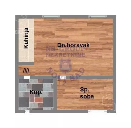 Jednoiposoban stan | 4zida