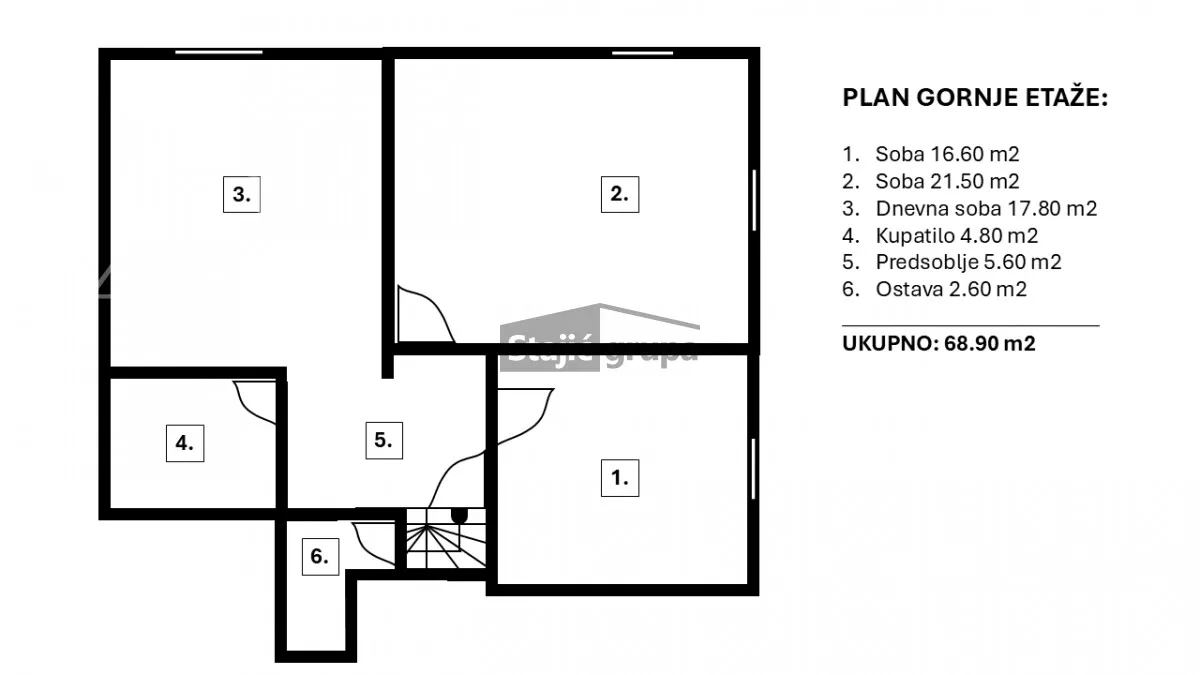 Šestosoban stan | 4zida
