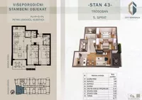 Trosoban stan | 4zida