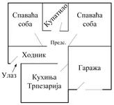 Dvosoban stan | 4zida