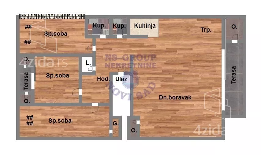 Četvorosoban stan | 4zida