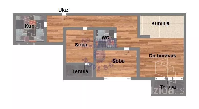 Trosoban stan | 4zida