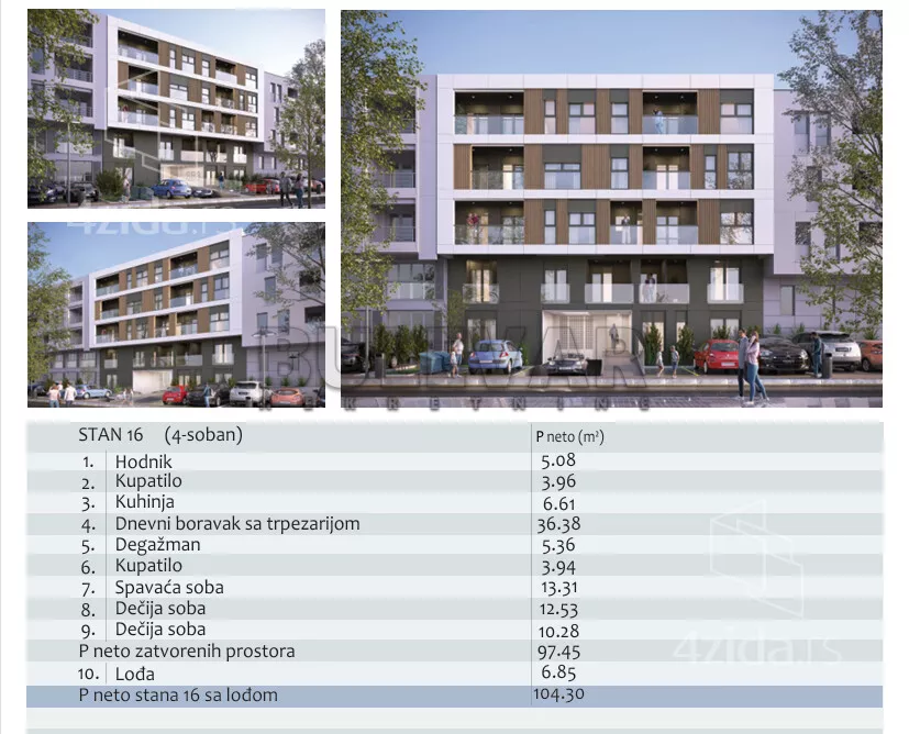 Četvorosoban stan | 4zida
