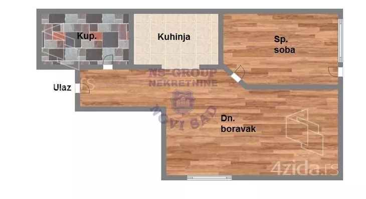 Jednoiposoban stan | 4zida