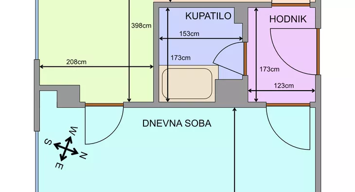 Jednosoban stan | 4zida