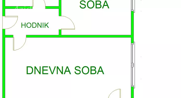 Jednoiposoban stan | 4zida