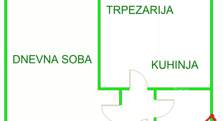 Jednosoban stan | 4zida