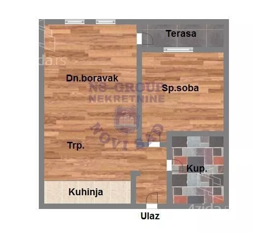 Dvosoban stan | 4zida