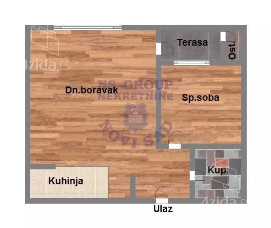 Dvosoban stan | 4zida