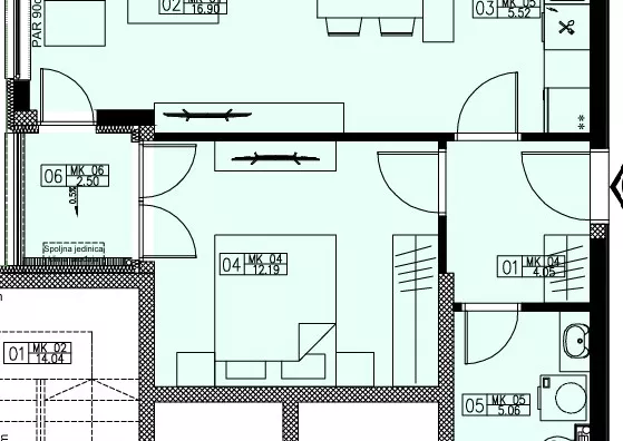 Dvosoban stan | 4zida