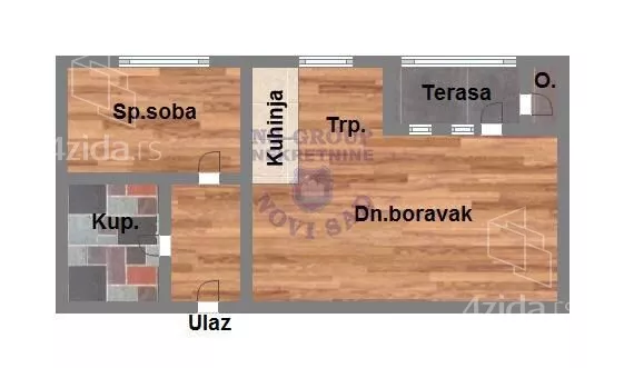 Dvosoban stan | 4zida