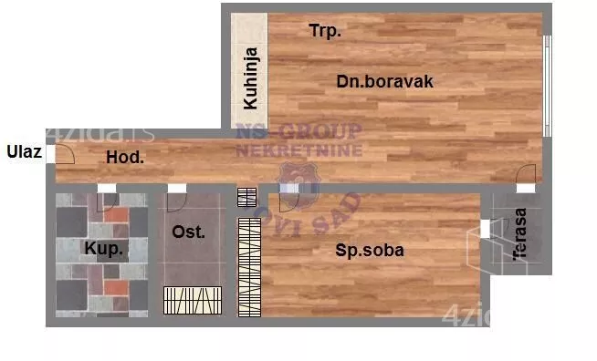 Dvosoban stan | 4zida