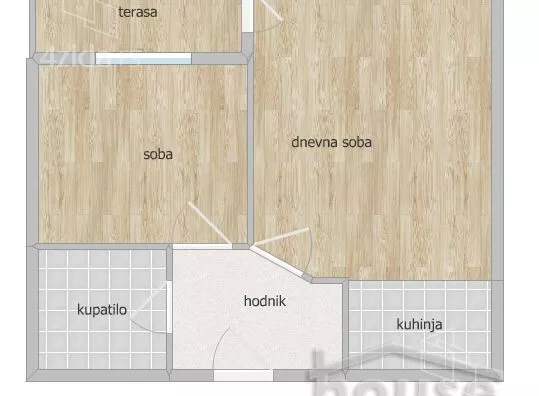 Jednoiposoban stan | 4zida