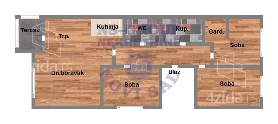 Troiposoban stan | 4zida