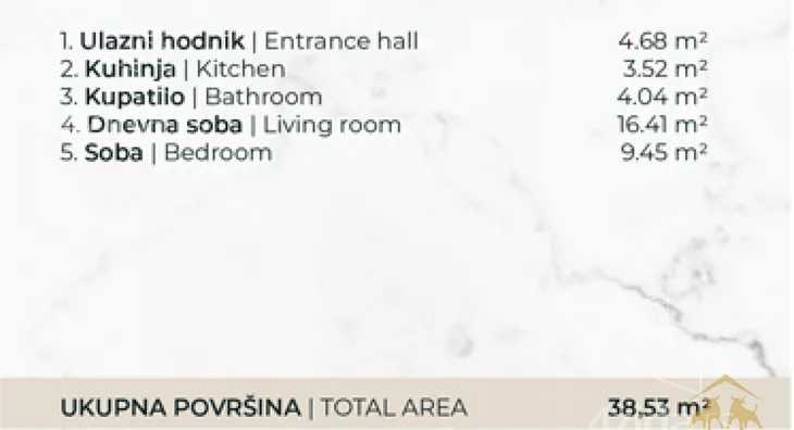 Dvosoban stan | 4zida