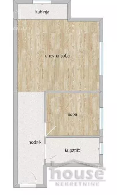 Jednoiposoban stan | 4zida
