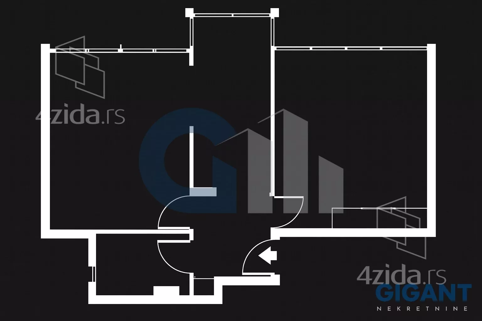 Dvosoban stan | 4zida