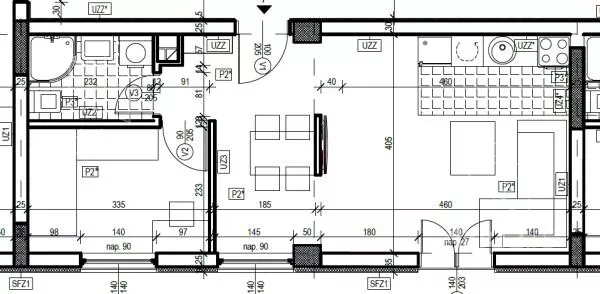 Jednoiposoban stan | 4zida