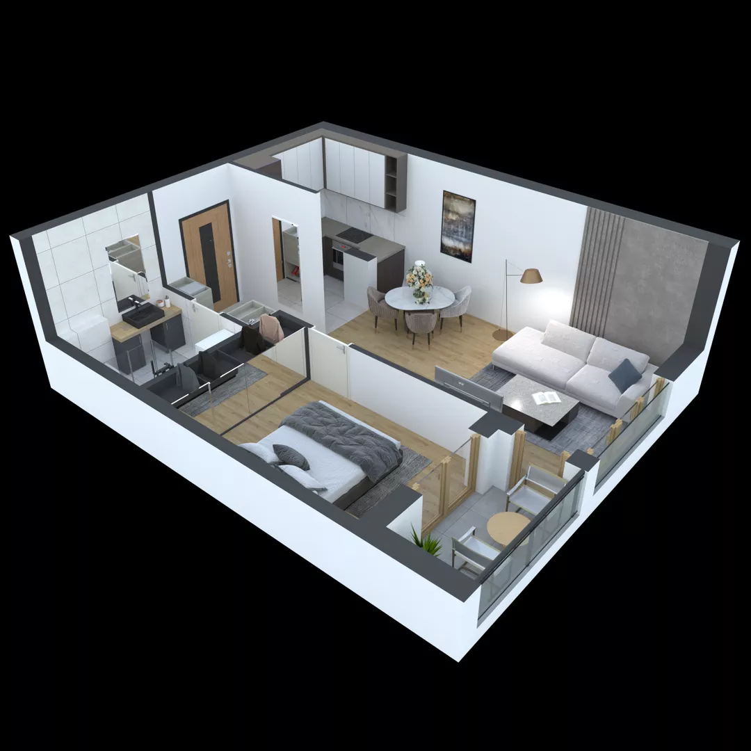 Dvosoban stan | 4zida