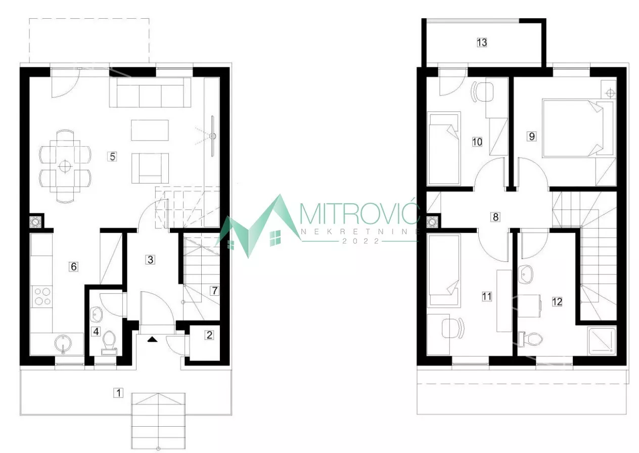 Troiposoban stan | 4zida