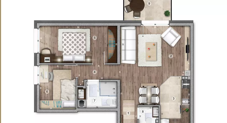 Dvosoban stan | 4zida