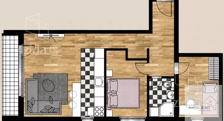 Dvoiposoban stan | 4zida