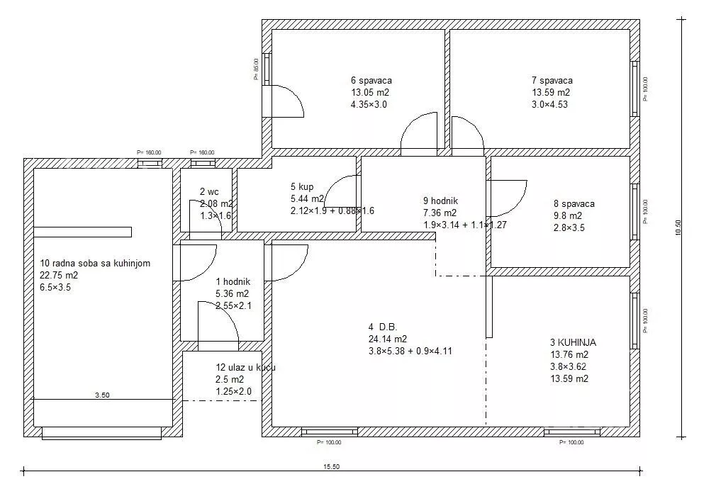1-etažna kuća | 4zida