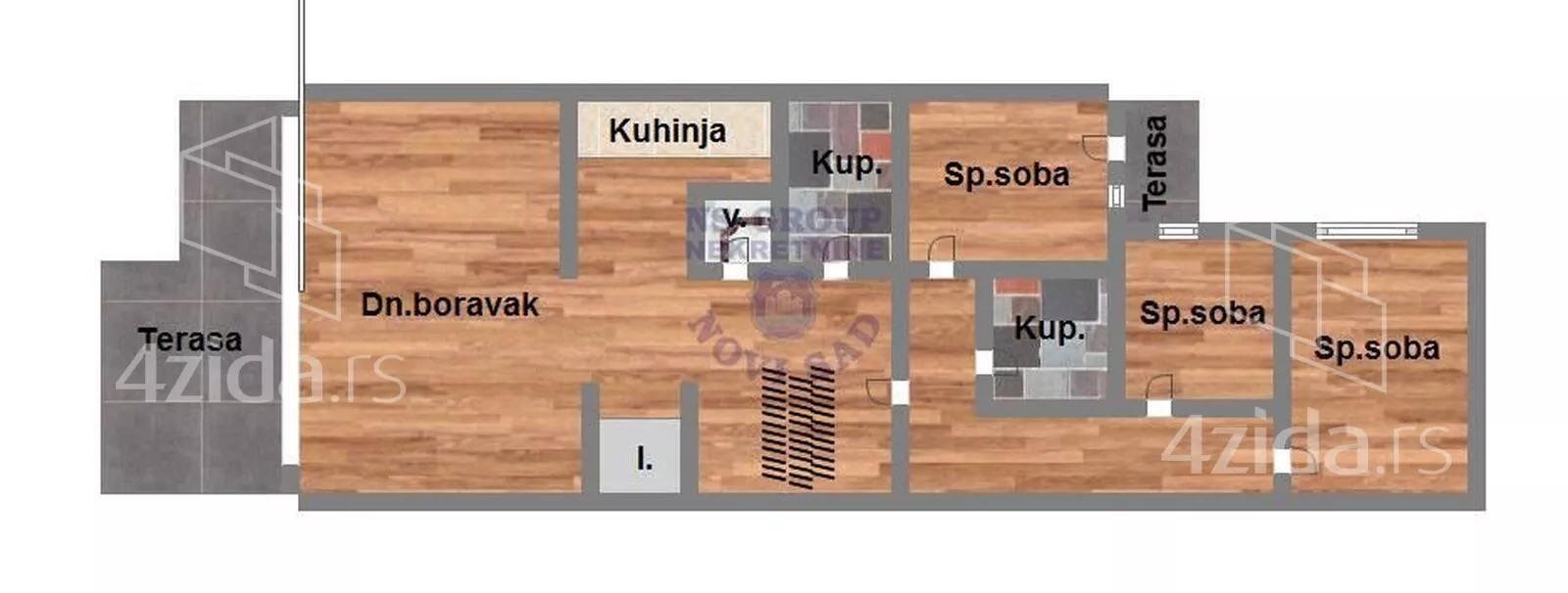 Četvorosoban stan | 4zida