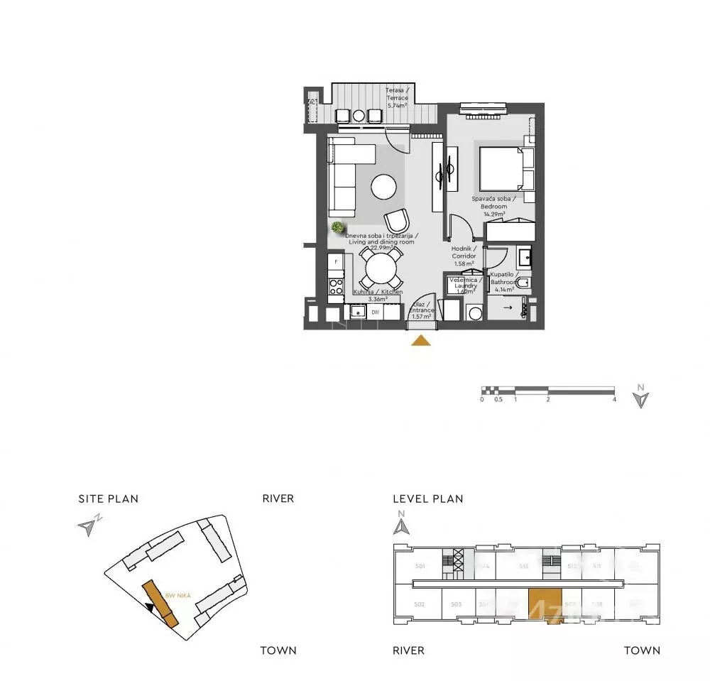 Dvosoban stan | 4zida