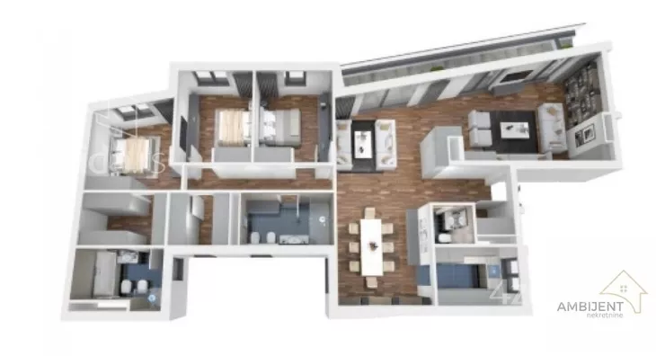 Četvorosoban stan | 4zida