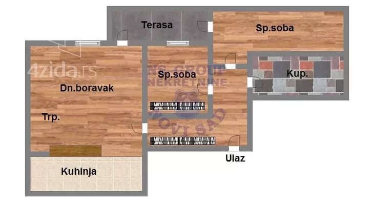 Dvoiposoban stan | 4zida