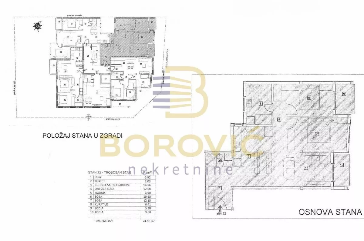 Trosoban stan | 4zida