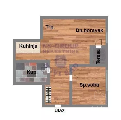 Dvosoban stan | 4zida