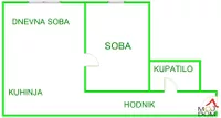 Jednoiposoban stan | 4zida