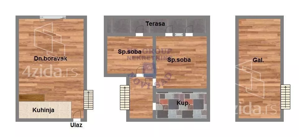 Dvoiposoban stan | 4zida