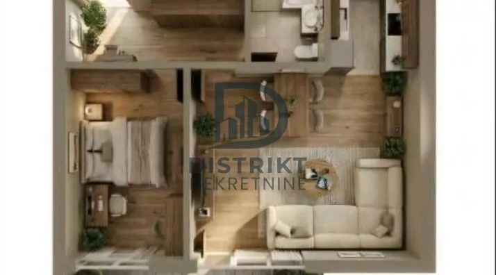 Jednoiposoban stan | 4zida